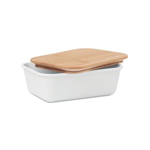 Lunch box with bamboo lid — THURSDAY