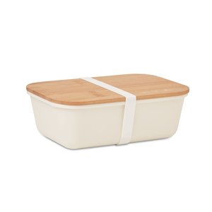 Lunch box with bamboo lid — THURSDAY