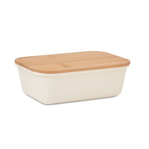 Lunch box with bamboo lid — THURSDAY