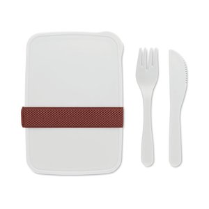 Lunch box with cutlery — SUNDAY