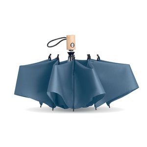 23 inch 190T RPET umbrella — LEEDS - Back View