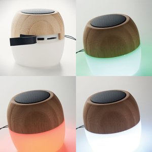 5.0 wireless bamboo speaker — CLEVELAND
