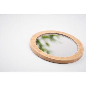 Bamboo make-up mirror — MALAY