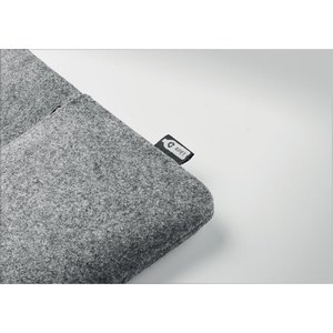 RPET felt zipped laptop bag — TOPLO