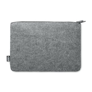 RPET felt zipped laptop bag — TOPLO