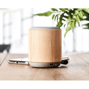5.3 wireless bamboo speaker — RUGLI