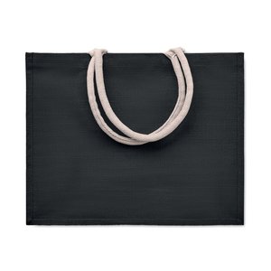 Jute bag with cotton handle — AURA