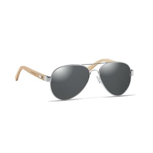 Bamboo sunglasses in pouch — HONIARA