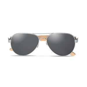 Bamboo sunglasses in pouch — HONIARA
