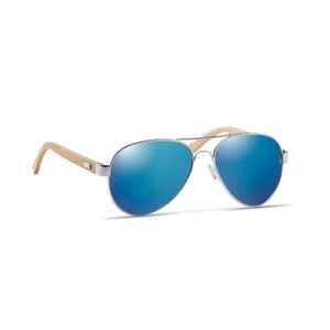 Bamboo sunglasses in pouch — HONIARA