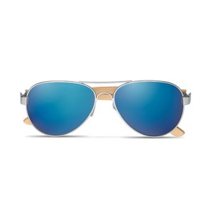 Bamboo sunglasses in pouch — HONIARA