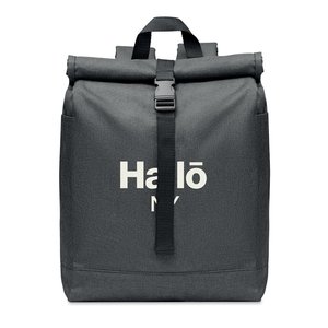 600D RPET 2 tone backpack — UDINE
