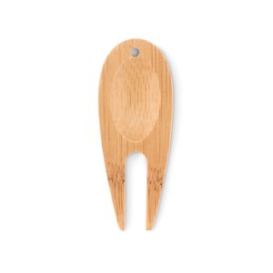 Bamboo golf divot tool — BOGEY