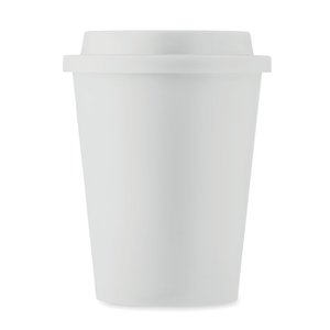 Double wall tumbler PP 300 ml — SORA - Back View