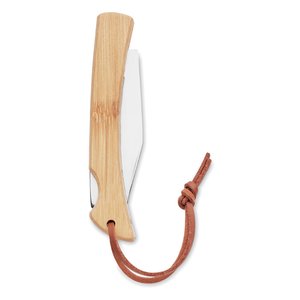 Foldable knife in bamboo — MANSAN