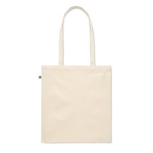Organic cotton shopping bag — NUORO - Back View