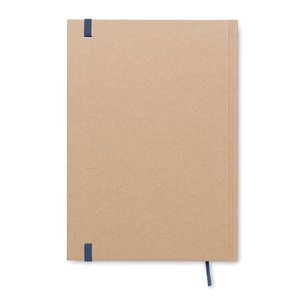 A5 recycled page notebook — MUSA - Back View
