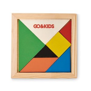Tangram puzzle in wood — TANGRAM
