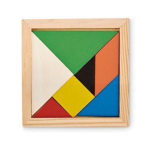 Tangram puzzle in wood — TANGRAM