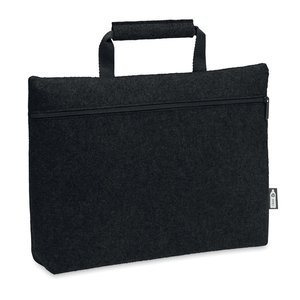 RPET felt zippered laptop bag — TAPLA