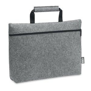 RPET felt zippered laptop bag — TAPLA