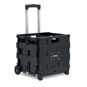 Foldable shopping trolley