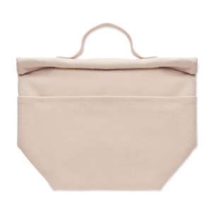Recycled cotton cooler bag