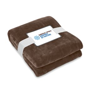 RPET fleece blanket 280 gr/m² — LOGAN