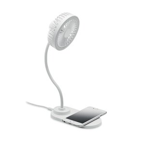 Desktop charger fan with light — VIENTO
