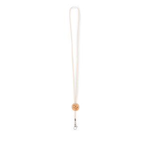 Cotton Lanyard with metal hook