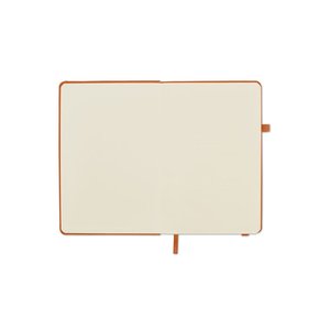 Recycled leather A5 notebook — ARPU - Back View