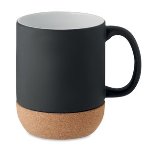 Matt ceramic cork mug 300 ml — MATT
