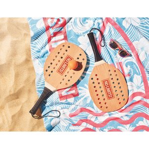 Rosewood beach tennis set