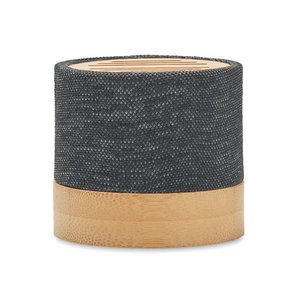 Bamboo RPET wireless speaker — BOOL
