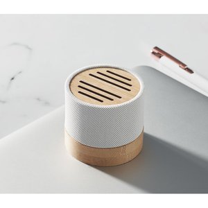 Bamboo RPET wireless speaker — BOOL