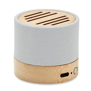 Bamboo RPET wireless speaker — BOOL