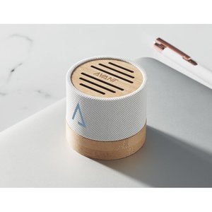 Bamboo RPET wireless speaker — BOOL