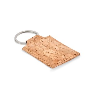 Rectangular cork key ring — CONCON