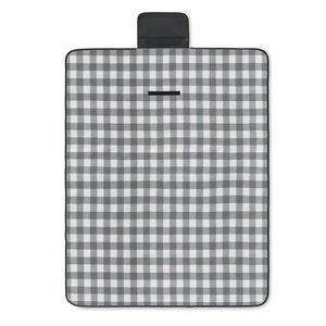 RPET fleece picnic blanket — CALY - Back View