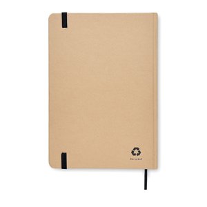 A5 recycled carton notebook — EVERWRITE - Back View