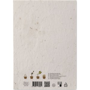 A5 wildflower seed paper sheet