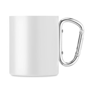 Metal mug and carabiner handle — AROM - Back View