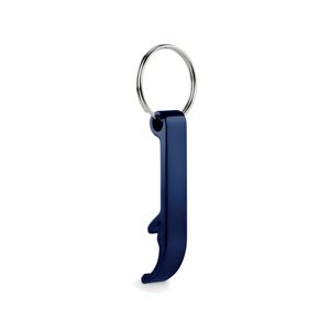 Recycled aluminium key ring — OVIKEY - Back View