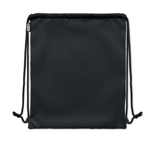 Large drawstring bag 300D RPET — NIGHT - Back View