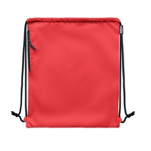 Large drawstring bag 300D RPET — NIGHT - Back View