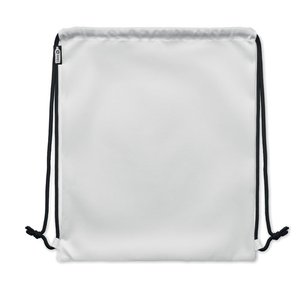 Large drawstring bag 300D RPET — NIGHT - Back View