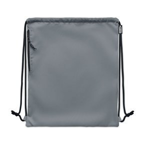 Large drawstring bag 300D RPET — NIGHT - Back View