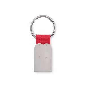 Heart metal key ring
