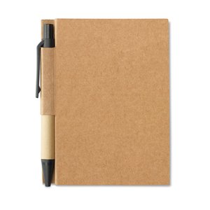 Recycled notebook with pen — CARTOPAD