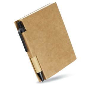 Recycled notebook with pen — CARTOPAD